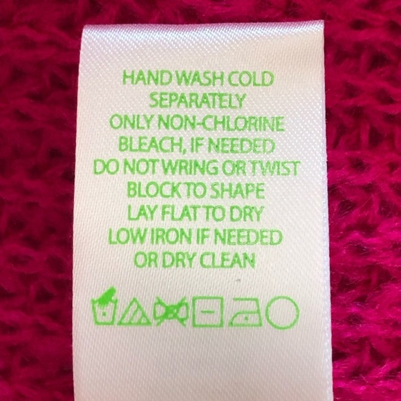 Lily Pulitzer Skylyn Sweater Pink Gold Metallic Trim XS - Picture 5 of 9